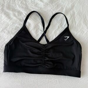 Gymshark Black Womens Sports Bra